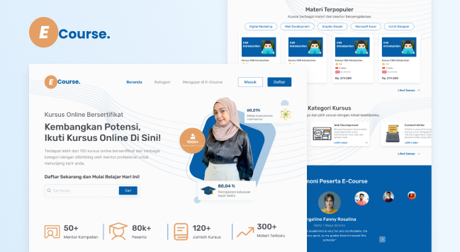 landing page